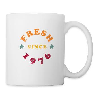 Millésime 1976 - Mug blanc - blanc - Droite