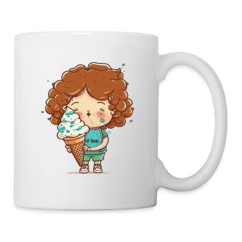 Dent sucrée - Mug blanc - blanc - Droite