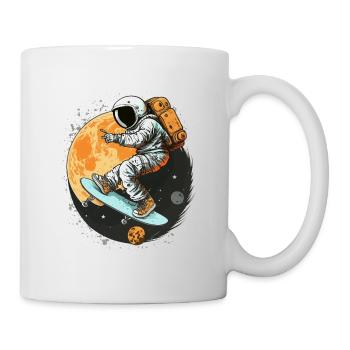 Cosmic Skateboarding - Mug - white - Right