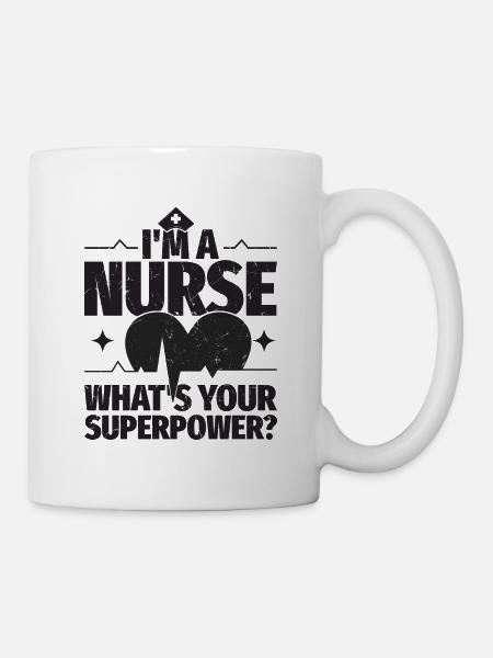 Ich bin Krankenschwester, was ist deine - Mugg - vit