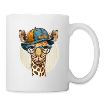 Fashionable Giraffe - Mug - white - Right