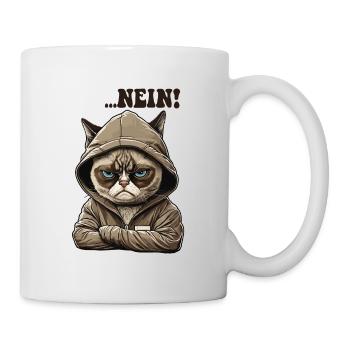 Nein! Neinsager - Mitarbeiter Arbeitskollegen - Tasse - Weiß - Rechts