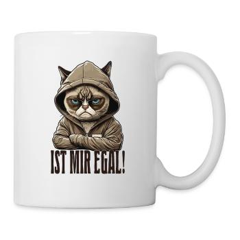 Ist mir egal - Mitarbeiter Arbeitskollegen - Tasse - Weiß - Rechts