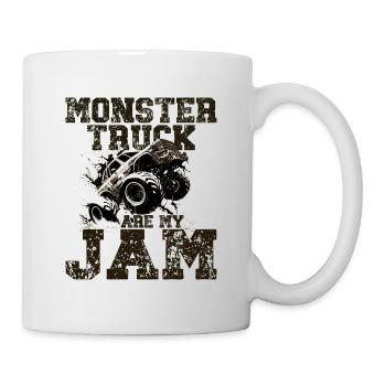 Monster Truck Are My Jam Monster Trucks - Mug - white - Right