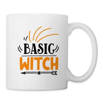 Basic Witch - Halloween Spruch - Mug - white - Right