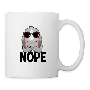 Nope Lapin Nope Simple Nope - Mug blanc - blanc - Droite