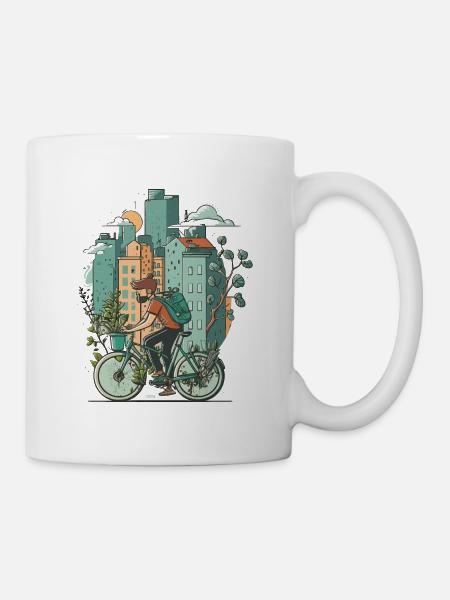 Stadt-Entdecker - Tasse - Weiß