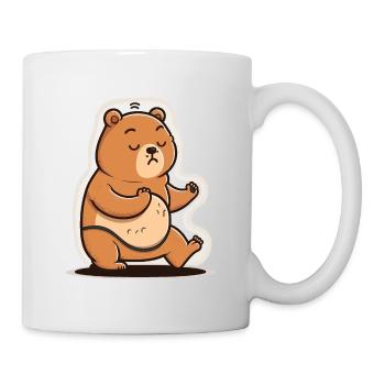 Bear Yogi - Mug - white - Right