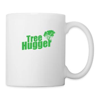 Tree Hugger Natur Wälder Blätter - Tasse - Weiß - Rechts