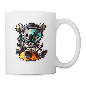 Koalas im Weltraum - Tasse - Weiß - Rechts