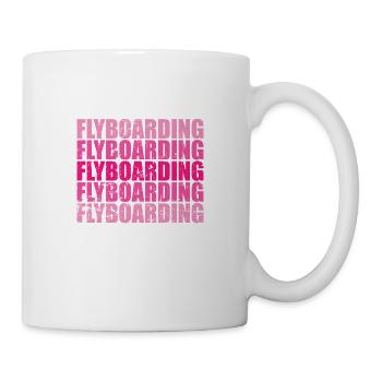 Flyboarding Spaß Wassersport Hobby - Tasse - Weiß - Rechts