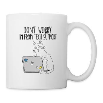Don't Worry I'm From Tech Support - Mug - white - Right