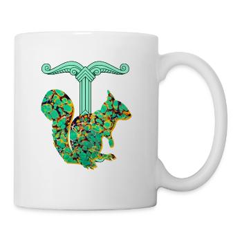 Squirrel Ratatösk E 269 - Mug - white - Right
