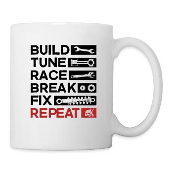 Car Mechanic - Build Tune Race Break Fix - Mug - white - Right