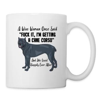 I'm Getting A Cane Corso Dog - Mug - white - Right