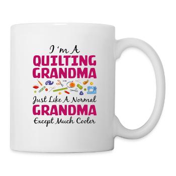I'm A Quilting Grandma - Mug - white - Right
