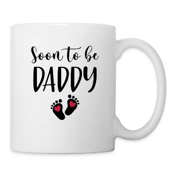 Soon To Be Daddy - Mug - white - Right