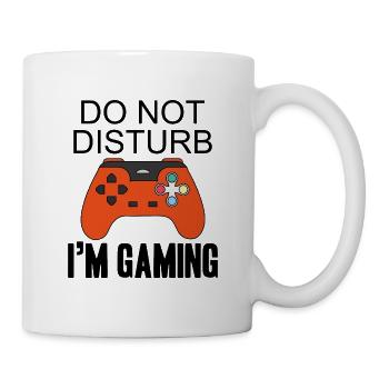 Do Not Disturb I'm Gaming - Mug - white - Right