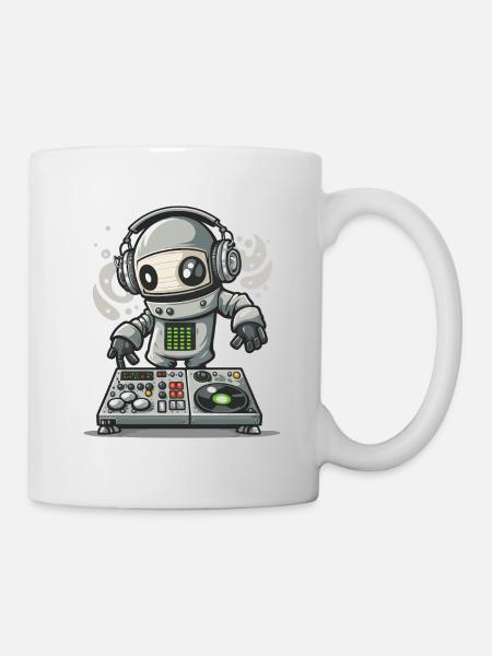 Mixer schlagen - Tasse - Weiß