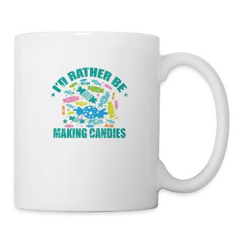 I'd rather be Making Candies Confectioner - Mug - white - Right