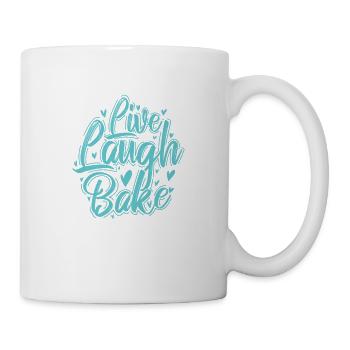 Live Laugh Bake Pastry Cake - Mug - white - Right