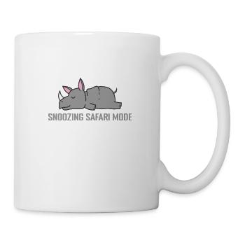 Snoozing Safari Fashion Pajamas Pajamas - Mug - white - Right