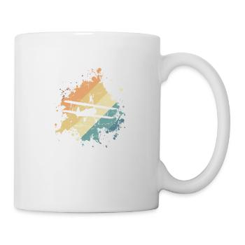 Wing Walker waghalsiges Hobby - Tasse - Weiß - Rechts