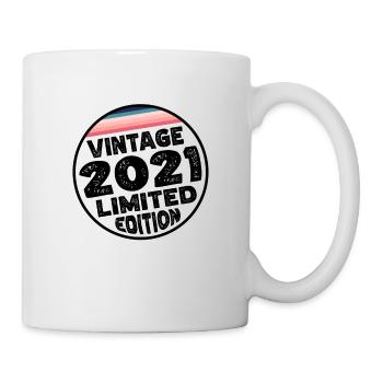 Millésime 2021 Cadeau d’anniversaire Fête d’enfants - Mug blanc - blanc - Droite