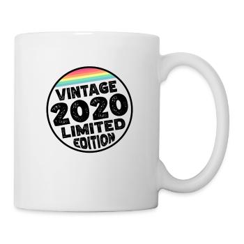 Vintage 2020's Birthday Gift Children's Party - Mug - white - Right