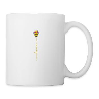 Love Bees Animals Nature - Mug - white - Right