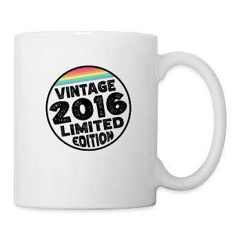 Vintage 2016 Birthday Gift Children's Party - Mug - white - Right
