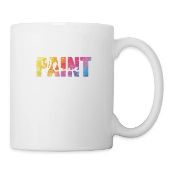 J’aime la peinture Profession de peintre - Mug blanc - blanc - Droite