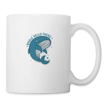 Whale Hello There - Mug - white - Right