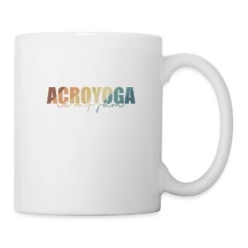 Acroyoga is my Jam Fitness Sport Balance - Mug - white - Right