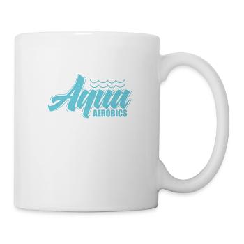 Aquagym, Sports, Santé - Mug blanc - blanc - Droite