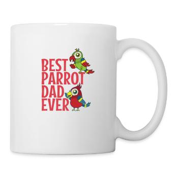 Best Parrot Dad Ever Animal Bird - Mug - white - Right