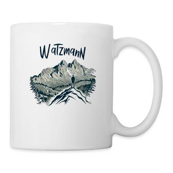 Watzmann-Wanderung Eroberung des Watzmanns - Tasse - Weiß - Rechts