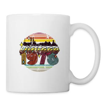 Millésime 1976 - Mug blanc - blanc - Droite