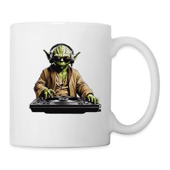 DJ Yo-da - Mug blanc - blanc - Droite