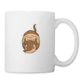 Savane du désert nature tatou - Mug blanc - blanc - Droite