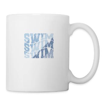 Swim Sport Training - Tasse - Weiß - Rechts
