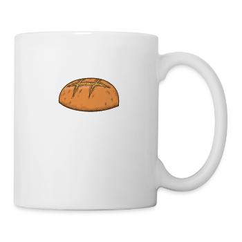 Pain, connaisseurs, boulangers, produits de boulangerie - Mug blanc - blanc - Droite