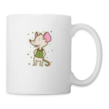 Mouse, Nature, Cheese, Pet, Mammal - Mug - white - Right