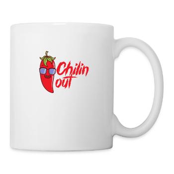 Chilin out Gewürz kochen Scoville - Tasse - Weiß - Rechts