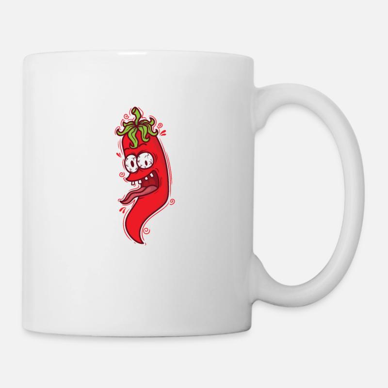 piment fort épices Scoville - Mug blanc - blanc