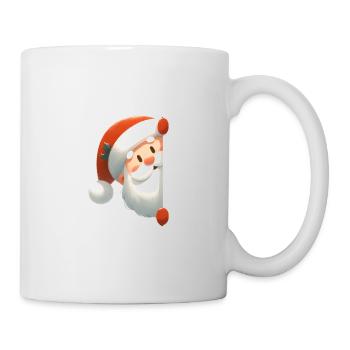 Weihnachtsmann Geschenkidee - Tasse - Weiß - Rechts