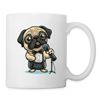 Pug Comedy Club - Mug - white - Right