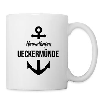 Heimathafen Ueckermünde - Tasse - Weiß - Rechts