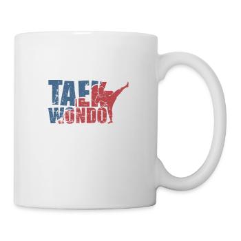 Taekwondo Martial Arts Training Fit - Mug - white - Right