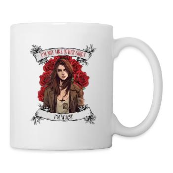 I'm not like other women, I'm worse - Mug - white - Right